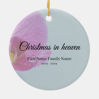 Weihnachten im Himmel Erinnerungsanhänger blaue Or Keramik Ornament
