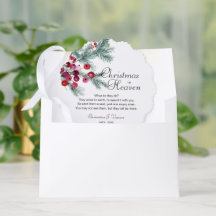 Weihnachten im Himmel Erinnerungsfoto