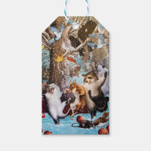 Weihnachten im Holz-Geschenk-Umbau Geschenkanhänger