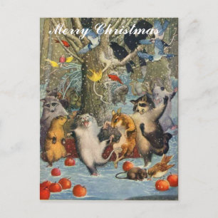 Weihnachten im Holzpostenausweis