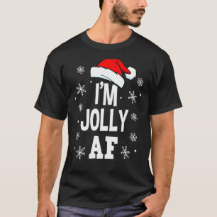 Weihnachten Im Jolly Af Fun Niedliche Weihnachtsfr T-Shirt