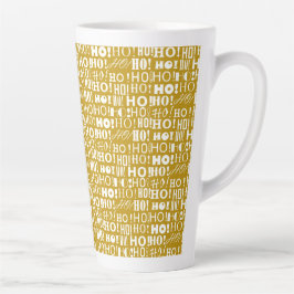 Weihnachten im Jolly! HO! HO! In dunklem Gold! Milchtasse