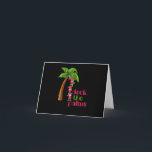 Weihnachten im Juli Beach Deck Palms Cruise Karte<br><div class="desc">Weihnachten im Juli Beach Deck Palms Cruise</div>