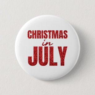 Weihnachten im Juli  Button