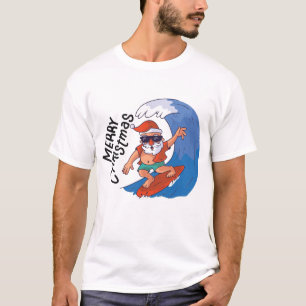 Weihnachten im Juli Classic Round Sticker Napki T-Shirt