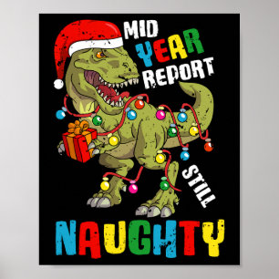 Weihnachten im Juli Dinosaur T Rex Sommer Kinder J Poster