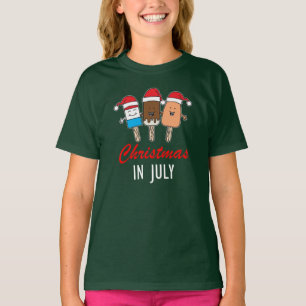 Weihnachten im Juli Eiszeit Pop Niedlich T-Shirt