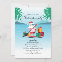 Weihnachten im Juli Familiensommer GRILLEN Beach P
