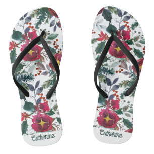 Weihnachten im Juli Flip Flops
