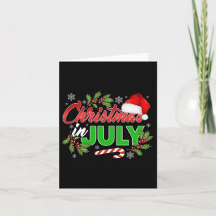 Weihnachten im Juli Frohe Weihnachten Sommer Sonne Karte