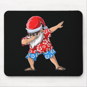Weihnachten im Juli Funny Men Tropical Hawaiia Mousepad