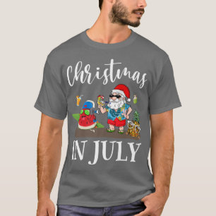 Weihnachten im Juli Funny Santa Sommer Ananas Bea T-Shirt