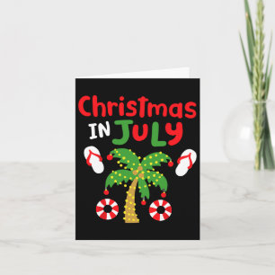 Weihnachten im Juli Funny Summer Weihnachten Männe Karte