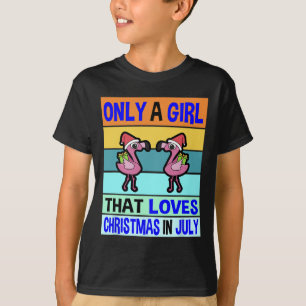 Weihnachten im Juli für Frauen Weihnachten Kinder  T-Shirt