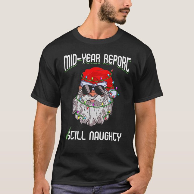 Weihnachten im Juli Halbjahr Bericht noch immer sc T-Shirt (Vorderseite)