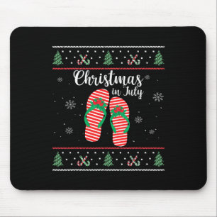 Weihnachten im Juli hässliche Weihnachten Sommer F Mousepad