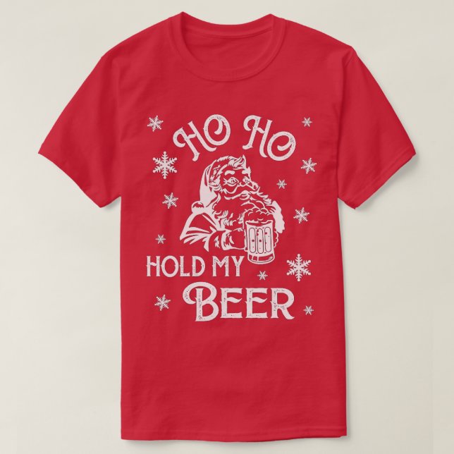 Weihnachten im Juli Hipster Weihnachtsfest T-Shirt (Design vorne)