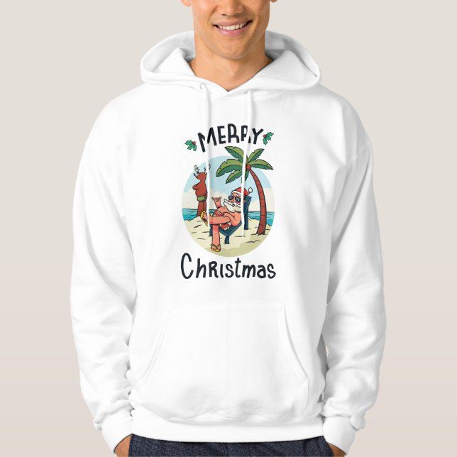 Weihnachten im Juli Hoodie (Vorderseite)