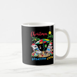 Weihnachten im Juli ICU-Krankenschwester Sedierung Kaffeetasse
