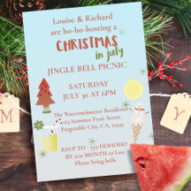 Weihnachten im Juli 🍉 Jingle Bell Picnic