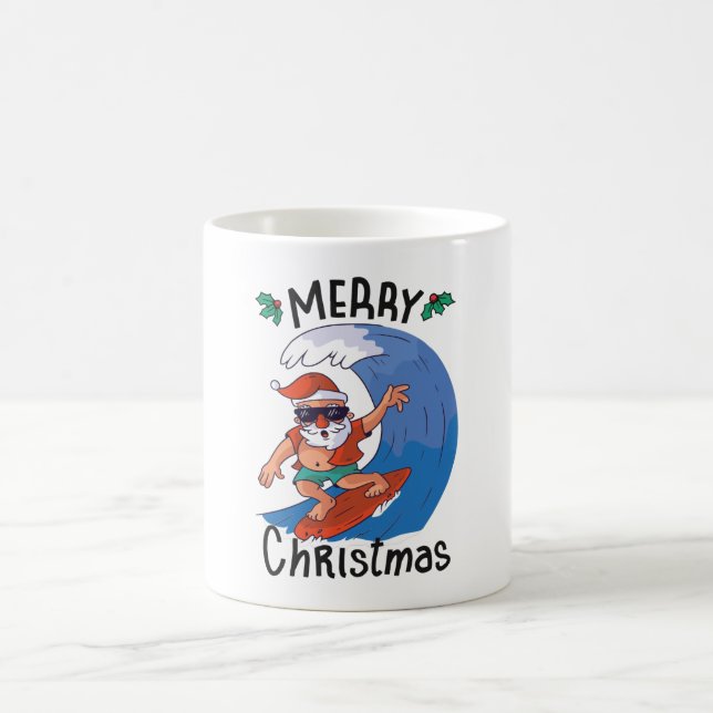 Weihnachten im Juli Kaffeetasse (Mittel)