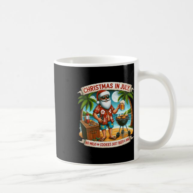 Weihnachten im Juli Keine Milch oder Kekse, nur Bi Kaffeetasse (Rechts)