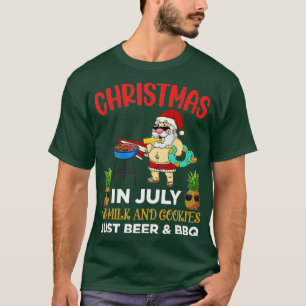 Weihnachten im Juli keine Milch und Kekse nur ein T-Shirt