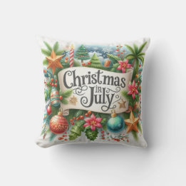 Weihnachten im Juli Kissen