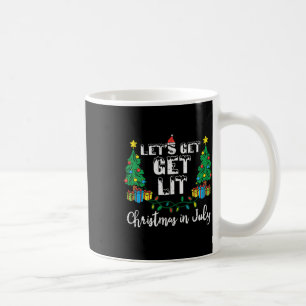 Weihnachten im Juli Lasst uns lustig lustige Weihn Kaffeetasse
