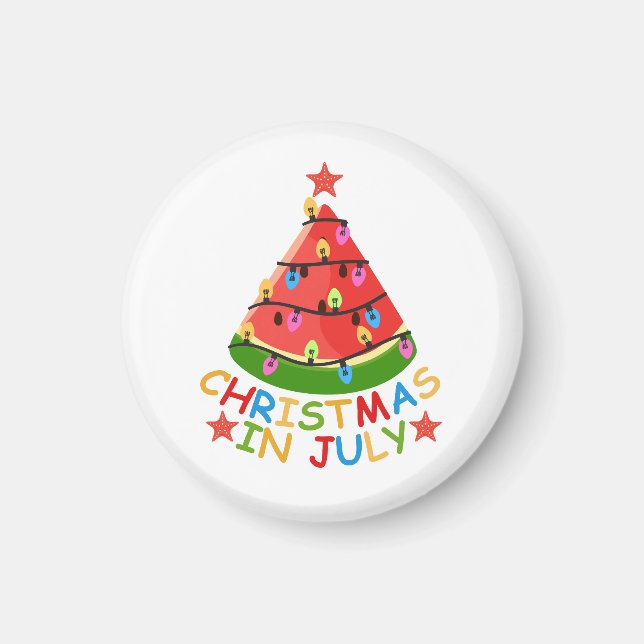 WEIHNACHTEN IM JULI MAGNET (Vorne)