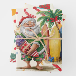 Weihnachten im Juli mit dem WEIHNACHTSMANN Geschenkpapier Set