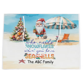 Weihnachten im Juli mit SANTA CLAUS Große Geschenktüte