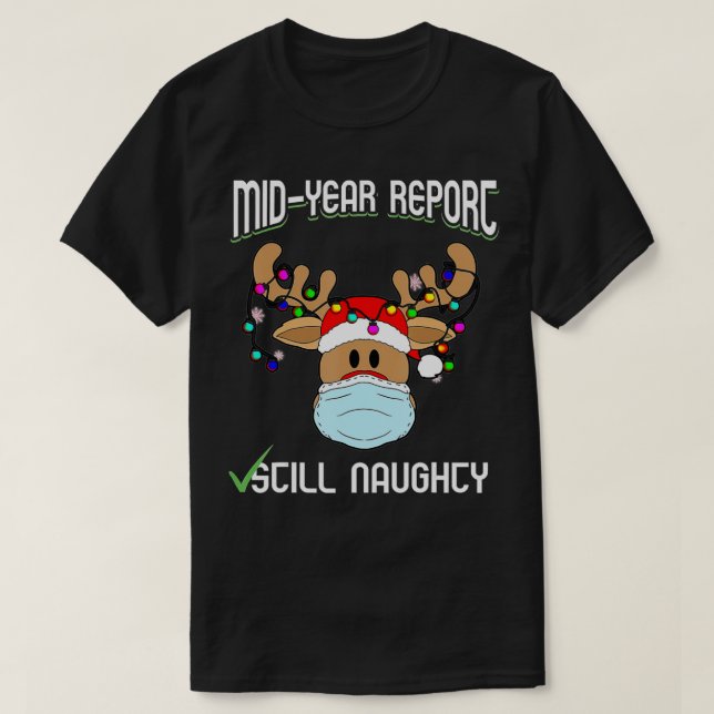 Weihnachten im Juli Mitte Jahr Bericht noch nicht  T-Shirt (Design vorne)