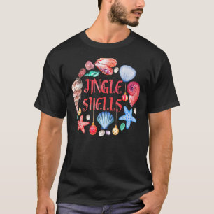 Weihnachten im Juli Niedlich Beach Santa Claus Jin T-Shirt