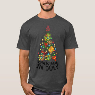Weihnachten im Juli Obst Weihnachten Bäume T-Shirt