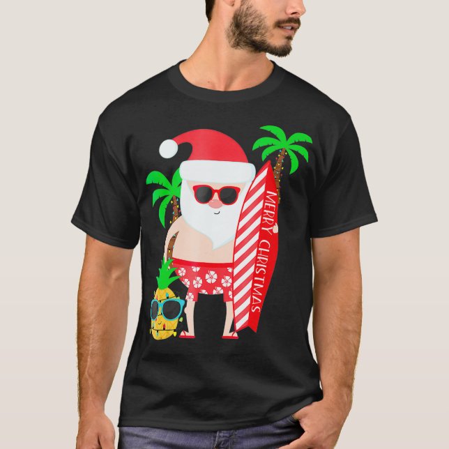 Weihnachten im Juli Party Kostüm Kleidung Weihnach T-Shirt (Vorderseite)