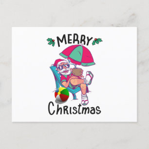 Weihnachten im Juli Postkarte