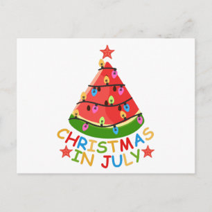 WEIHNACHTEN IM JULI POSTKARTE