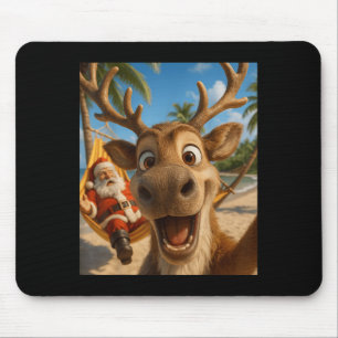 Weihnachten im Juli - Rentier Selfie Santa Boys Ki Mousepad