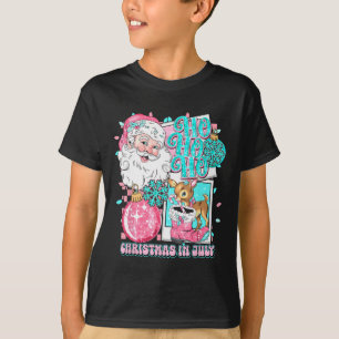Weihnachten im Juli Retro Santa Disco Snowman G T-Shirt