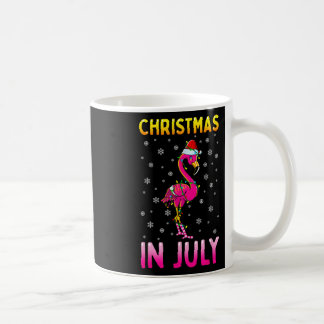 Weihnachten im Juli Rosa Flamingo Lustiges Xmas Mä Kaffeetasse