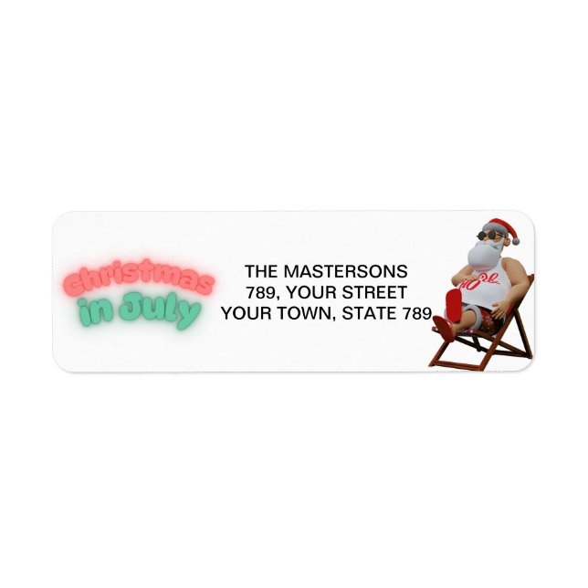 Weihnachten im Juli Santa (Vorne)