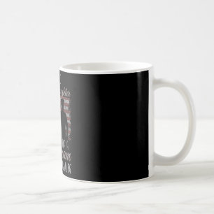 Weihnachten im Juli Santa Hut Sungles USA-Flagge 4 Kaffeetasse