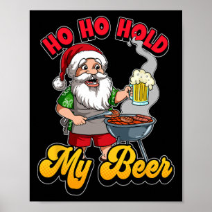 Weihnachten im Juli Santa Poster