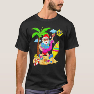 Weihnachten im Juli Santa Summer Beach T-Shirt