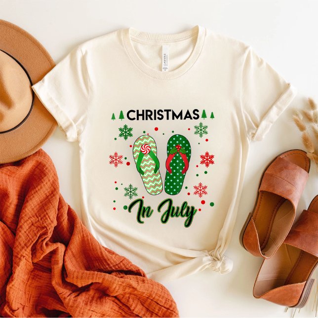 Weihnachten im Juli Santa Surf Hawaiianische Männe T-Shirt (Von Creator hochgeladen)