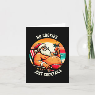 Weihnachten im Juli Shirt keine Kekse nur Schwänze Karte