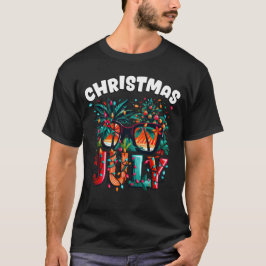 Weihnachten im Juli Shirt | Sommerurlaub am Strand