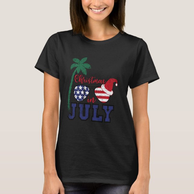 Weihnachten im Juli Sommer T-Shirt (Vorderseite)