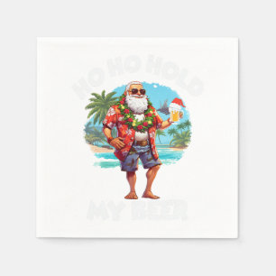 Weihnachten im Juli Sommer Weihnachtsbrille Ho Ho Serviette